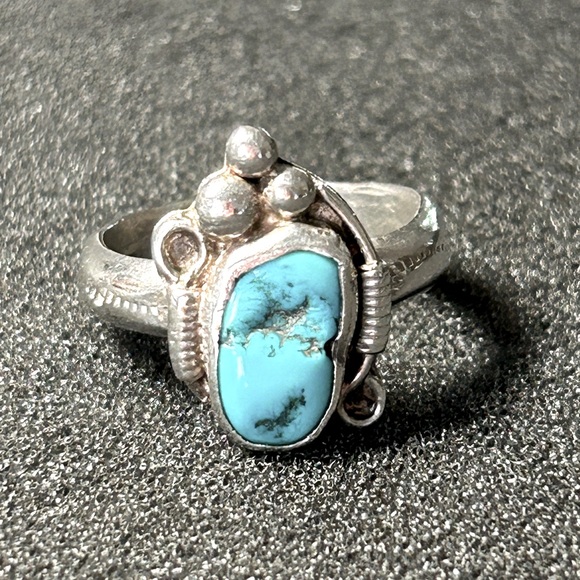 Jewelry - Old Pawn Turquoise 925 Silver Ring SUPER FAST SHIPPING